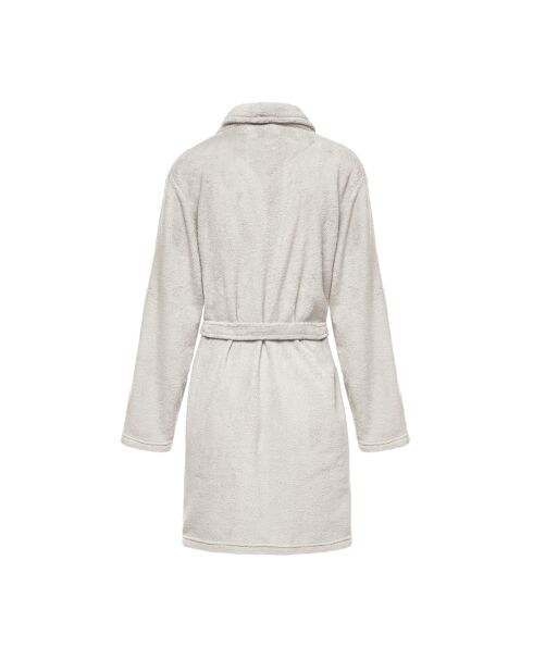 Robe de chambre Uni gris clair