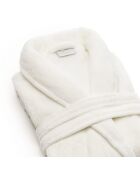Robe de chambre Uni blanc cassé