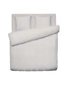 Set copripiumino in cotone percalle Dauphine taupe taupe