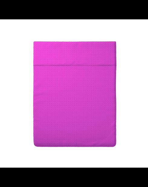 Bettlaken aus Baumwollsatin mit Nachtlicht, 240 x 300 cm, Rosa