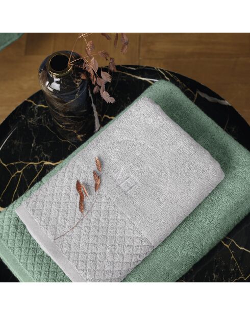 Set de 2 serviettes Eden sable - 2x(50x100 cm)