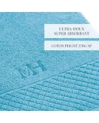 Set di 2 tovaglioli turchesi Eden - 2x (50x100 cm)