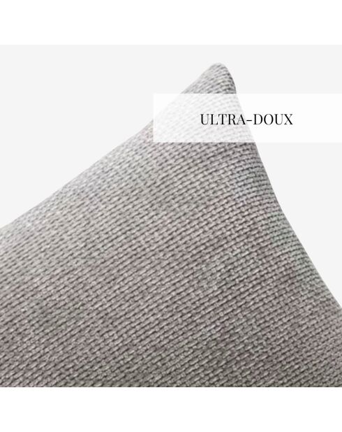 Fodera per cuscino Marisse grigio chiaro - 45x45 cm
