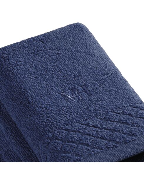4 servilletas Eden de color azul marino para invitados, 4 unidades (30 x 30 cm)