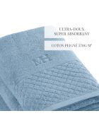 Set di 2 asciugamani + 2 teli da bagno Eden sky blue - 2x (50x100 cm)