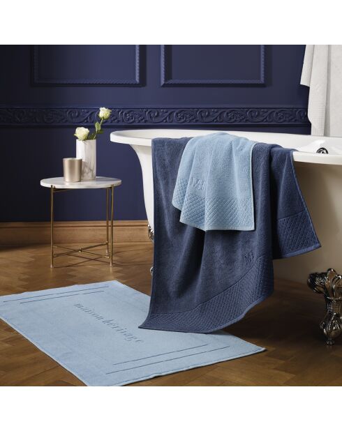 Drap de bain coton peigné LT Eden blanc - 100x150 cm