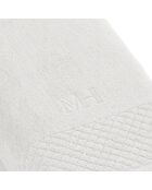Set de 2 draps de bain Eden blancs - 2x(70x140 cm)