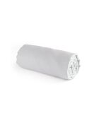 Drap-housse satin de coton Uni blanc 01
