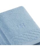 4 hemelsblauwe gastenservetten Eden - 4x (30x30 cm)