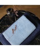 Set di 2 tovaglioli Eden celeste - 2x (50x100 cm)