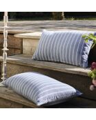 Cuscino in cotone blu - 30x50 cm
