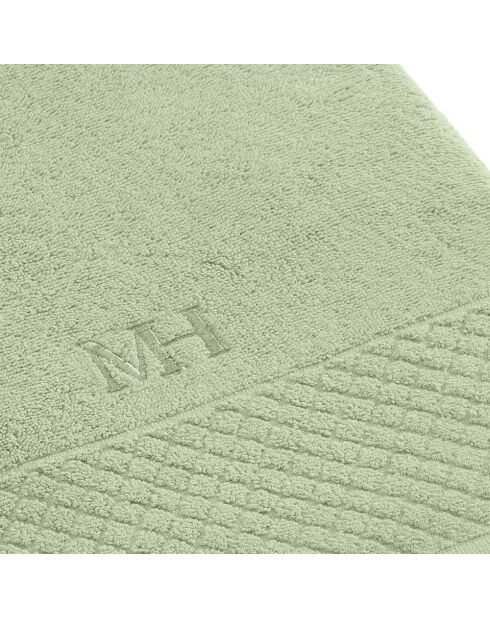 Maxi drap de bain Eden vert amande - 100x150 cm