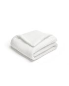 Manta de gasa de algodón Uni blanc 02 - 80x120 cm