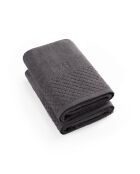 Toalla LT Eden de algodón peinado gris oscuro - 2x (50x100 cm)