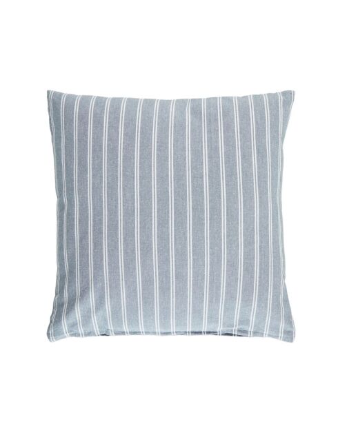 Cuscino in cotone blu - 45x45 cm