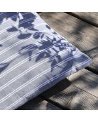 Cuscino in cotone blu - 45x45 cm