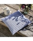 Cuscino in cotone blu - 45x45 cm