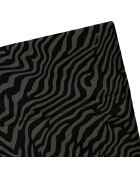 Bettlaken Zebra Dreams aus Baumwollsatin, 240 x 300 cm, Braun