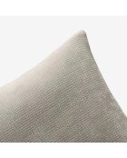Fodera per cuscino Octavine bianco sporco - 45x45 cm
