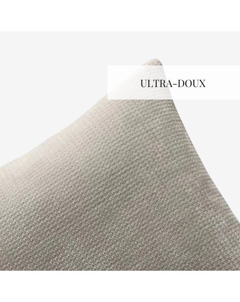 Fodera per cuscino Octavine bianco sporco - 45x45 cm