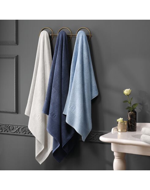 Set aus 2 Badetüchern Eden himmelblau - 2x (70x140 cm)