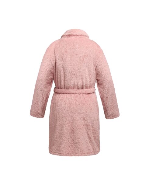 Robe de chambre Uni rose clair