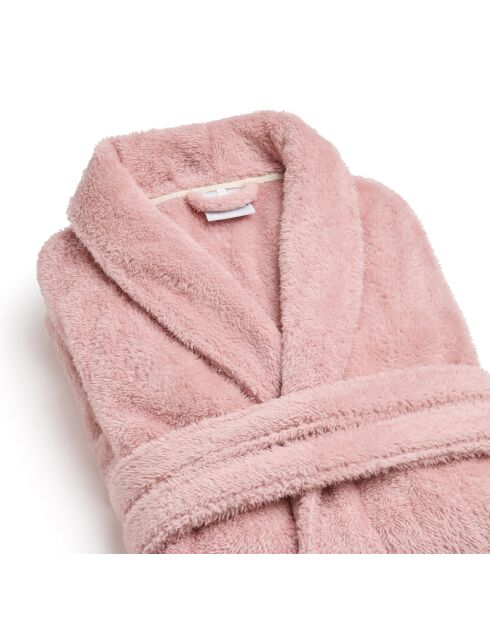 Robe de chambre Uni rose clair