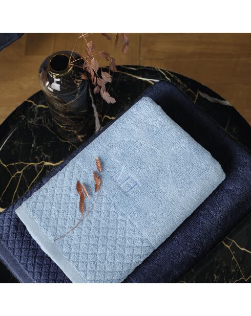 Set aus 2 Servietten Eden marineblau - 2x (50x100 cm)