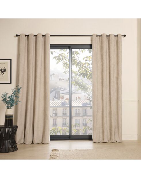Rideau Santorin Beige - 140x350 cm