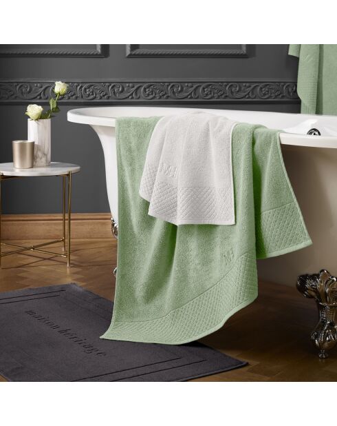 Maxi drap de bain Eden vert prairie - 100x150 cm