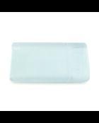 Drap plat satin de coton Uni blanc 01 - 240x300 cm
