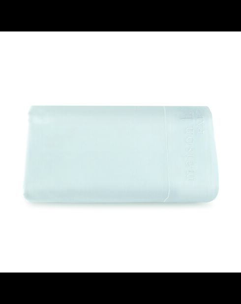 Drap plat satin de coton Uni blanc 01 - 240x300 cm