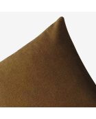 Housse de coussin Yaël jaune moutarde - 45x45 cm