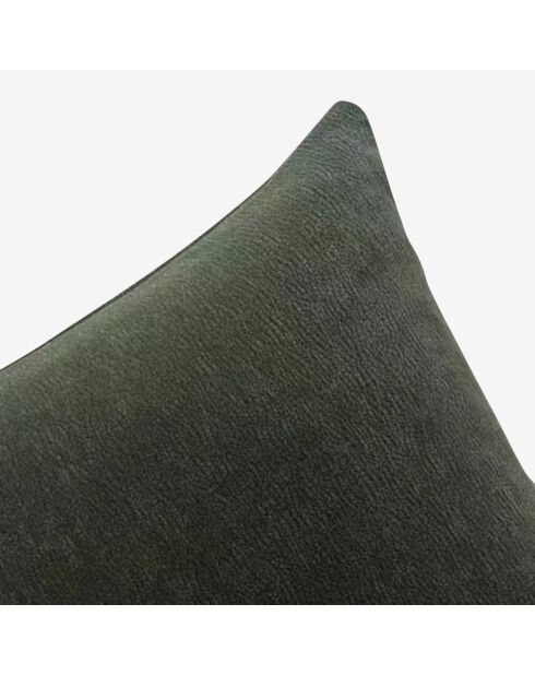 Funda de cojín verde Yaël - 45x45 cm