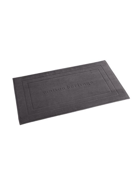 Tapis de bain gris foncé - 60x100 cm