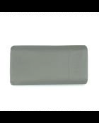 Einfarbiges taupefarbenes Bettlaken aus Baumwollsatin 01