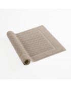 Tappeto da bagno tortora - 50x70 cm