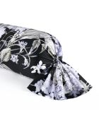 Nackenetui aus Baumwollsatin in Hortensia, 43 x 210 cm, Dunkelblau