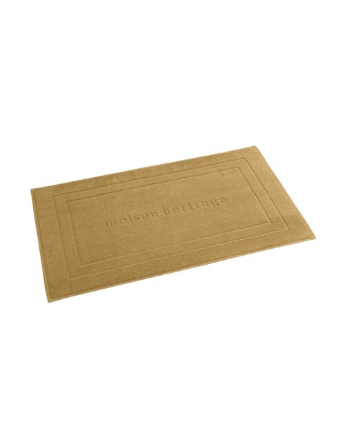 Mosterdgele badmat - 60x100 cm