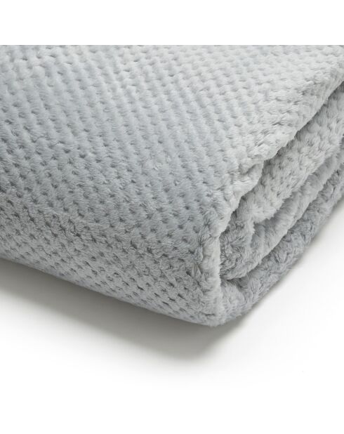 Coperta in pile Ruben grigia - 130x160 cm