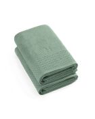 Juego de 2 toallas de baño Eden, color verde botella, 2 unidades (70 x 140 cm)