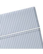 Bettlaken Dauphine aus Perkal-Baumwolle, 240 x 300 cm, hellblau