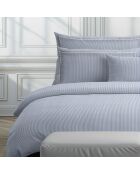 Bettlaken Dauphine aus Perkal-Baumwolle, 240 x 300 cm, hellblau