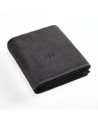 Maxi drap de bain Eden gris foncé - 100x150 cm