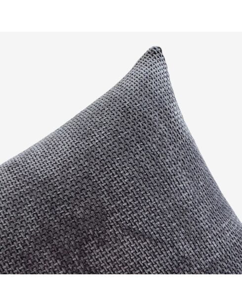 Fodera per cuscino Marisse grigio scuro - 45x45 cm