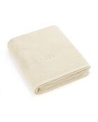 Drap de bain coton peigné LT Eden ivoire - 100x150 cm