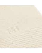 Drap de bain coton peigné LT Eden ivoire - 100x150 cm