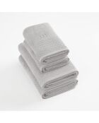 Set de 2 serviettes + 2 draps de bain Eden sable - 2x(50x100 cm)