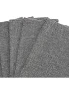 Serviette coton Gris - 6x(40x40 cm)