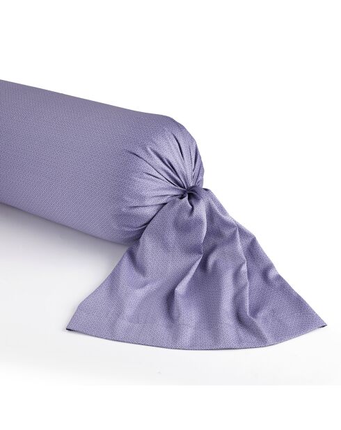 Custodia in raso di cotone eucalipto viola scuro - 43x210 cm